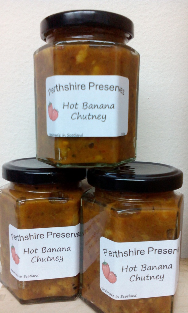 Hot Banana Chutney 200g