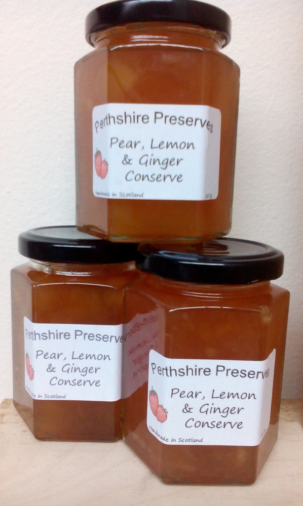 Pear, Lemon & Ginger Conserve 227g