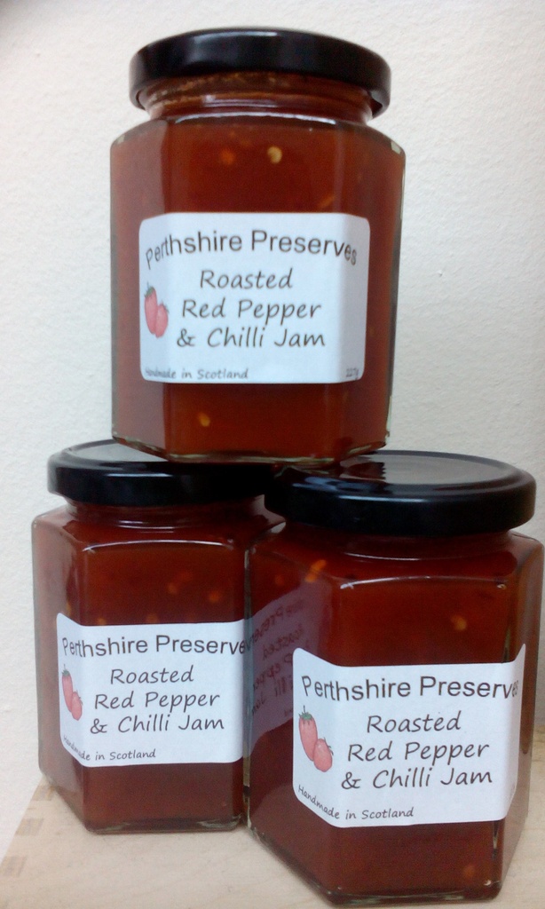Roasted Red Pepper & Chilli Jam 200g