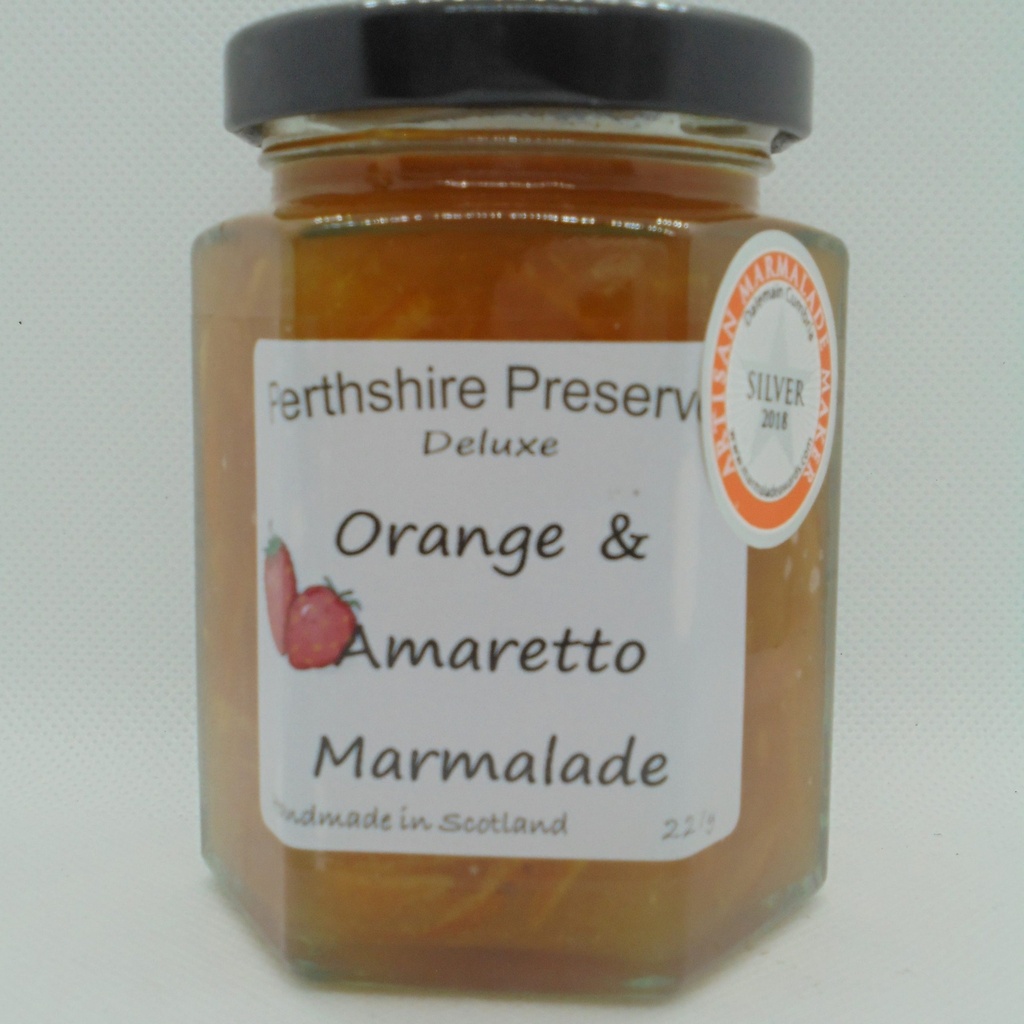 Orange & Amaretto Marmalade 227g