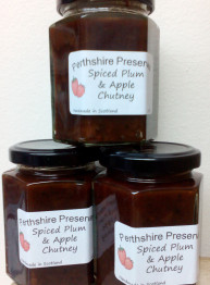 Spiced Plum & Apple Chutney