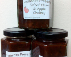 Spiced Plum & Apple Chutney 200g