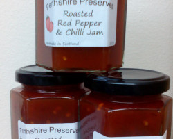 Roasted Red Pepper & Chilli Jam 200g