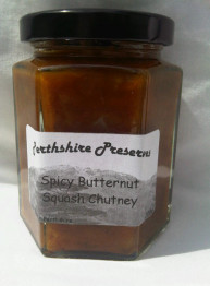 Spicy butternut sqush chutney